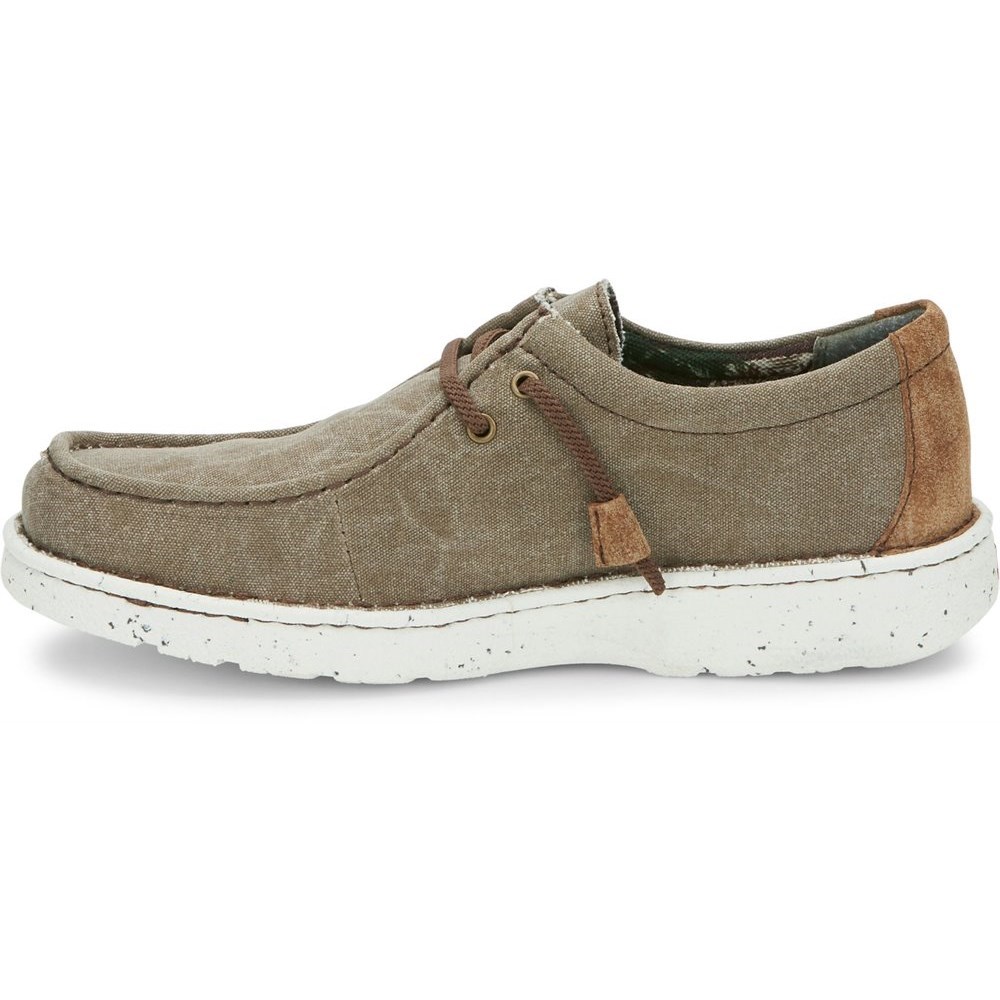 Justin Casual Shoes Sale USA - Hazer Mens Brown