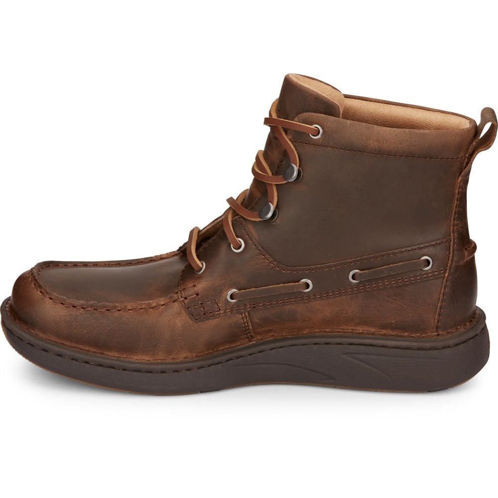 Justin Casual Shoes Discount Outlet - Lacer Mens Brown